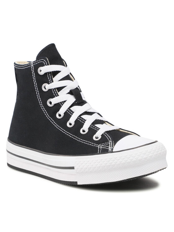 Тканевые кроссовки Chuck Taylor All Star Eva Lift Hi 272855C Converse, черный — фото 2