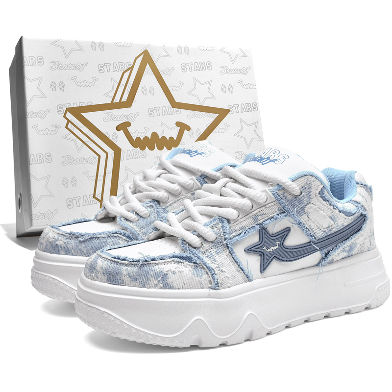 

Stateof Stars Низкие скейтерские кроссовки унисекс Rain Blue, цвет Rain Blue