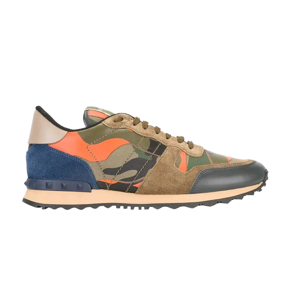 Кроссовки Valentino Rockrunner, коричневый