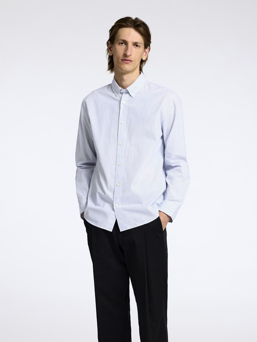 

Рубашка на пуговицах SELECTED HOMME Regular fit Button Up Shirt, белый