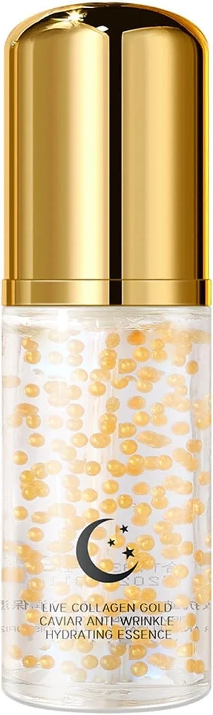 Увлажняющая маска-лосьон Live Collagen Gold с коллагеном и платиновыми микрокапсулами, 40 мл Generic