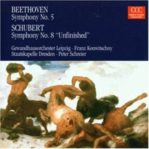 

CD диск Beethoven / Schubert / Konwitschny / Schreier: Symphony No 5 & Symphony No 8 Unfinished