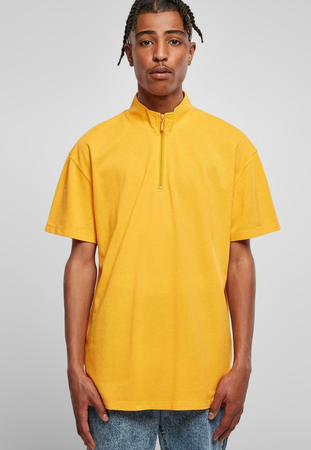 

Футболка с принтом BOXY ZIP Urban Classics, Magicmango