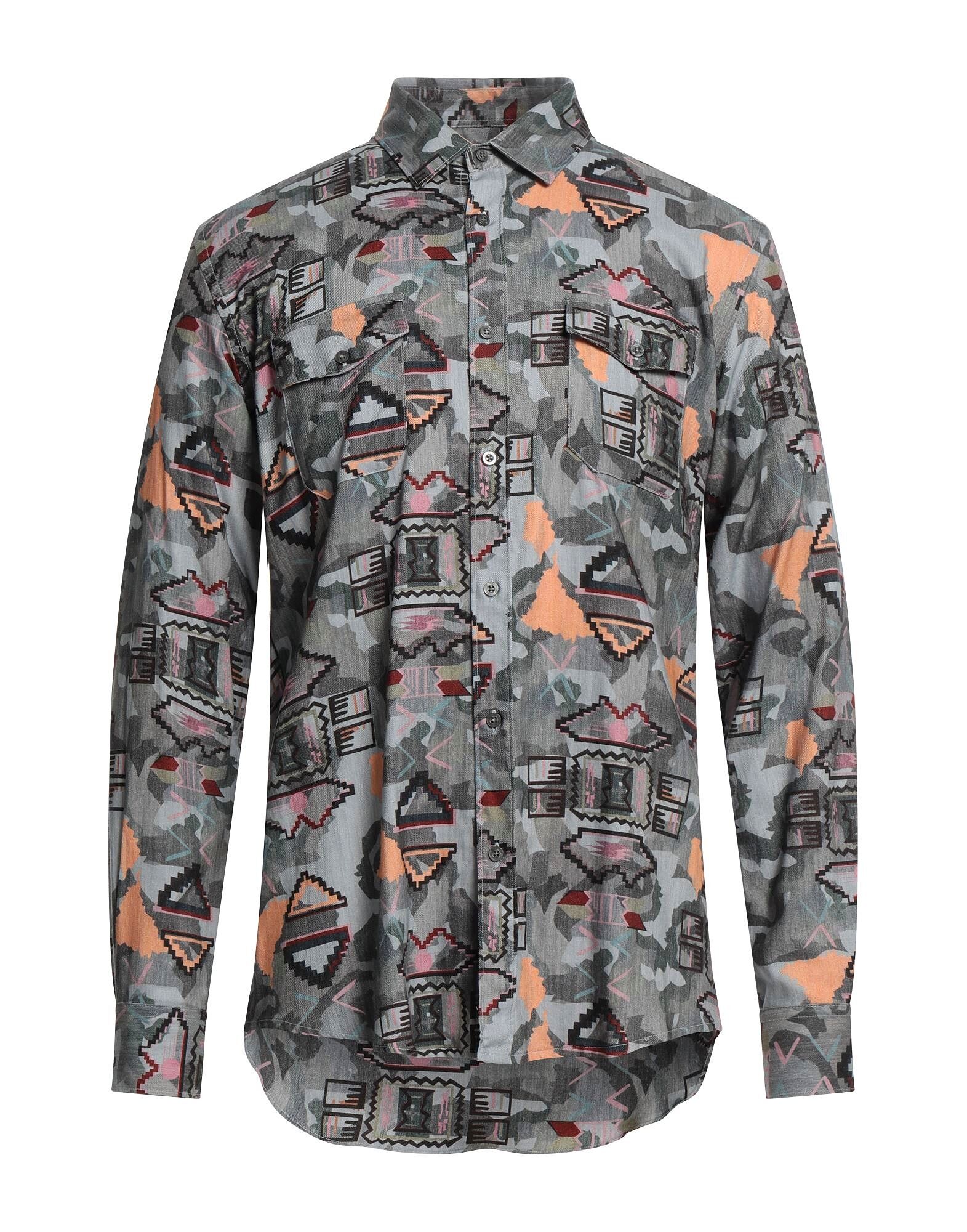 

Рубашка Daniele Alessandrini, серый