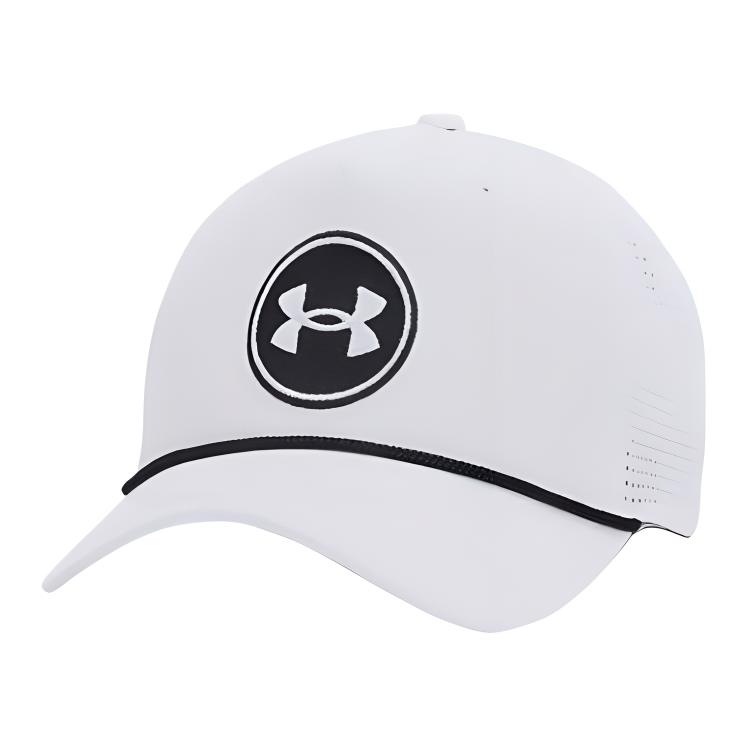 

Under Armour Мужская разноцветная бейсболка из полиэстера, White