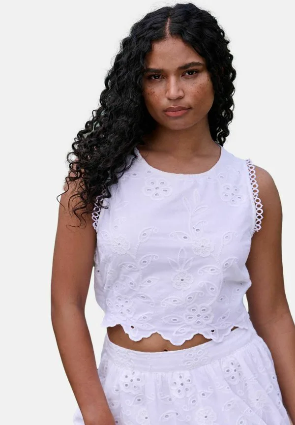 

Обычная вышитая футболка B By Ted Baker, White, Белый, Обычная вышитая футболка B By Ted Baker, White