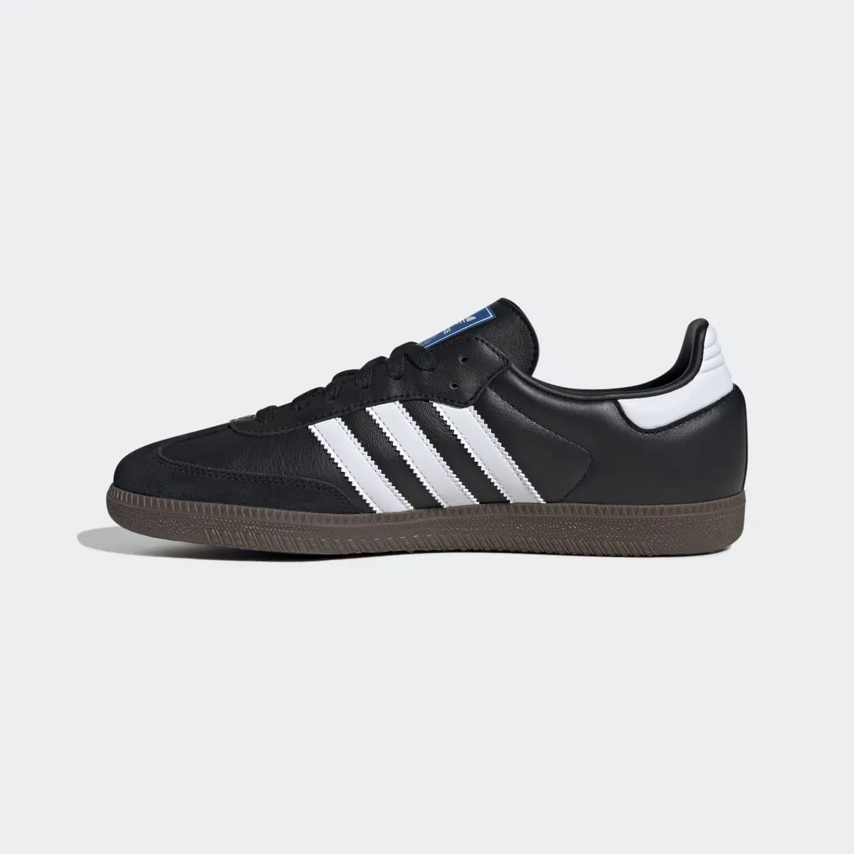 Унисекс повседневные кроссовки Samba OG Adidas Originals, чёрный — фото 4