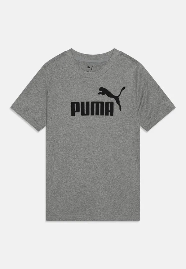 Футболка с логотипом, унисекс. Puma, Medium Gray Heather