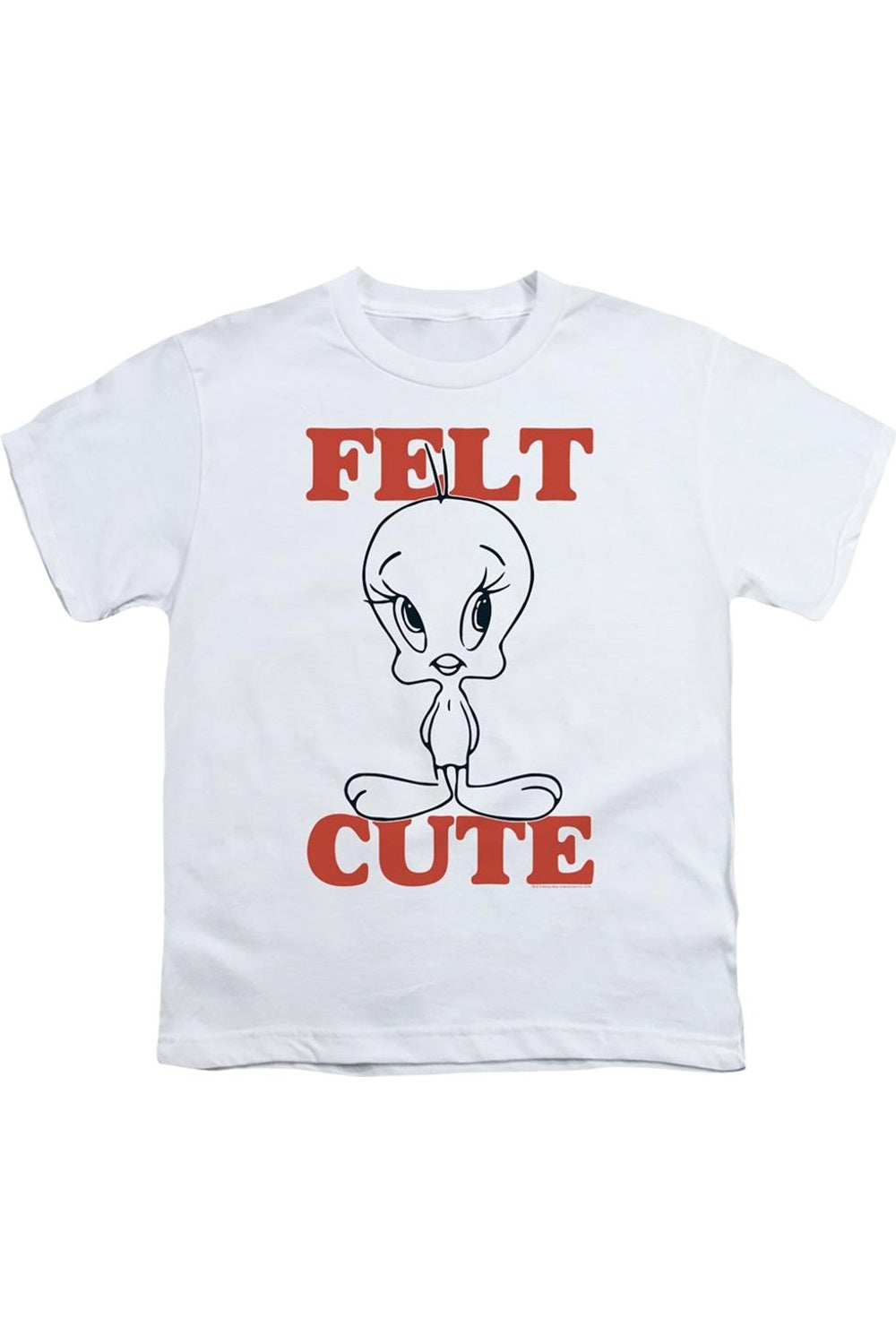 

Футболка с коротким рукавом Looney Tunes "Felt Cute" для детей Gildan, белый