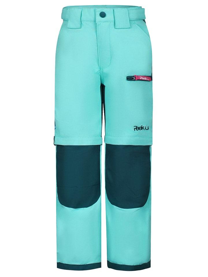 

Peek U Трекинговые брюки с отстегивающимися штанинами "Terra" бирюзового/темно-синего цвета