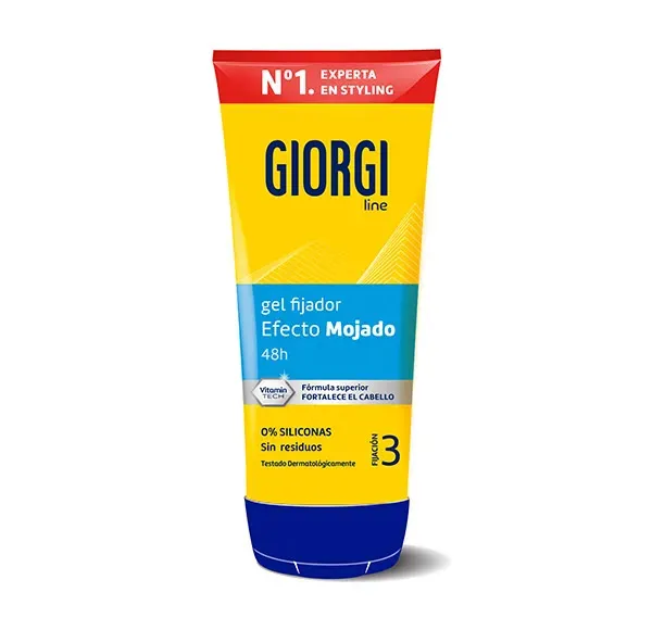 

Фиксирующий гель длительностью 48 часов Gel Fijador Efecto Mojado Giorgi, 170 ml