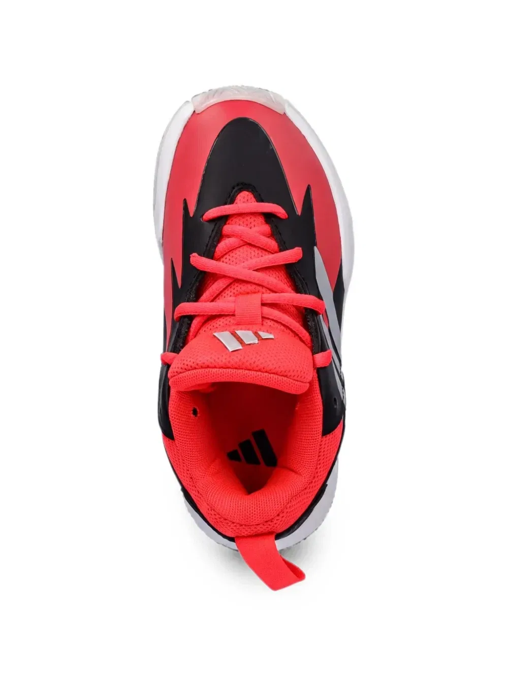 Кеды на шнуровке с полосками Adidas Kids, розовый — фото 4