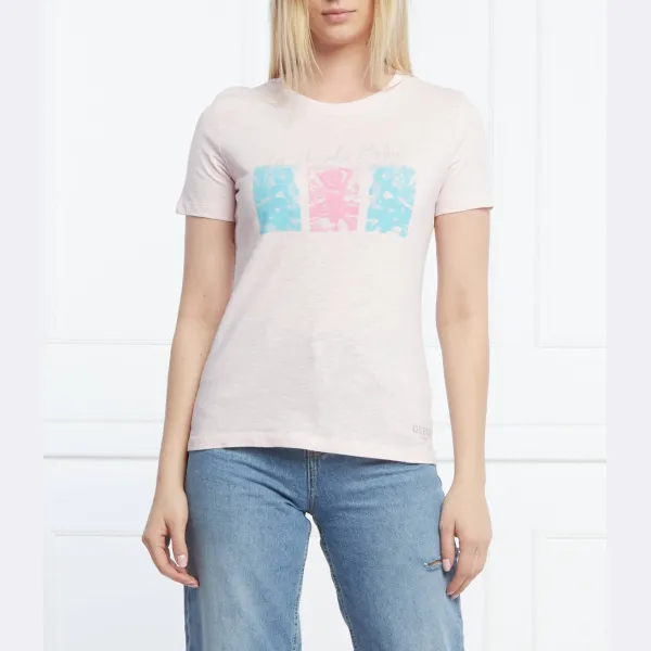 

Футболка Alissia стандартного кроя Guess, розовый