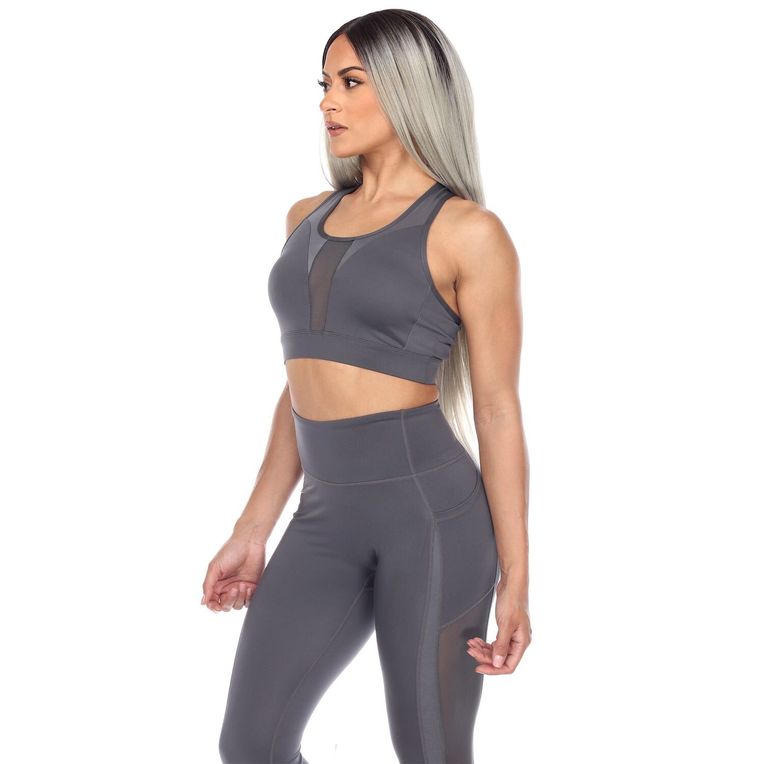 

Женский спортивный бюстгальтер со спиной-борцовкой WM Fashion, красный