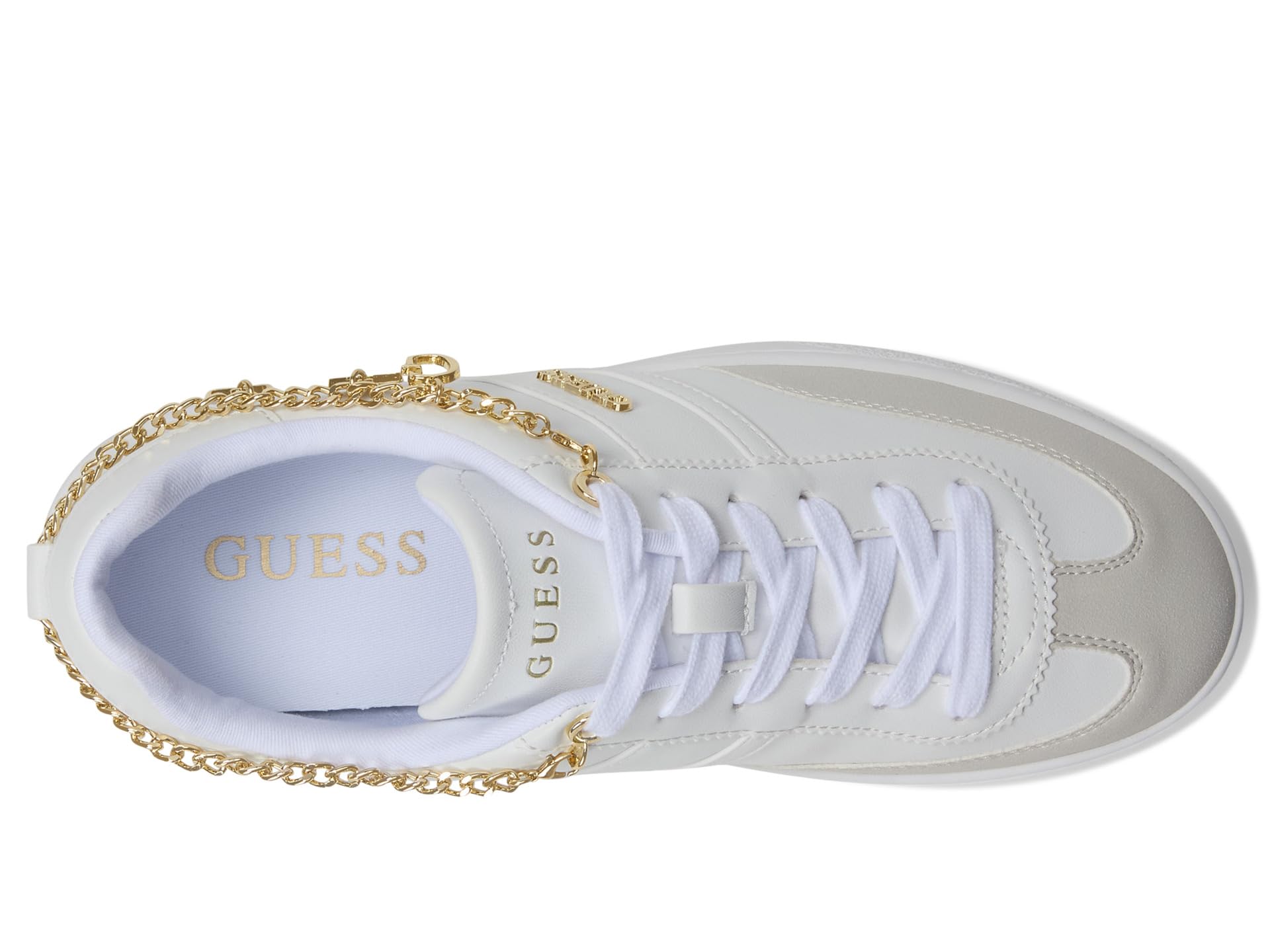 Кроссовки GUESS Naoko, White Synthetic — фото 2