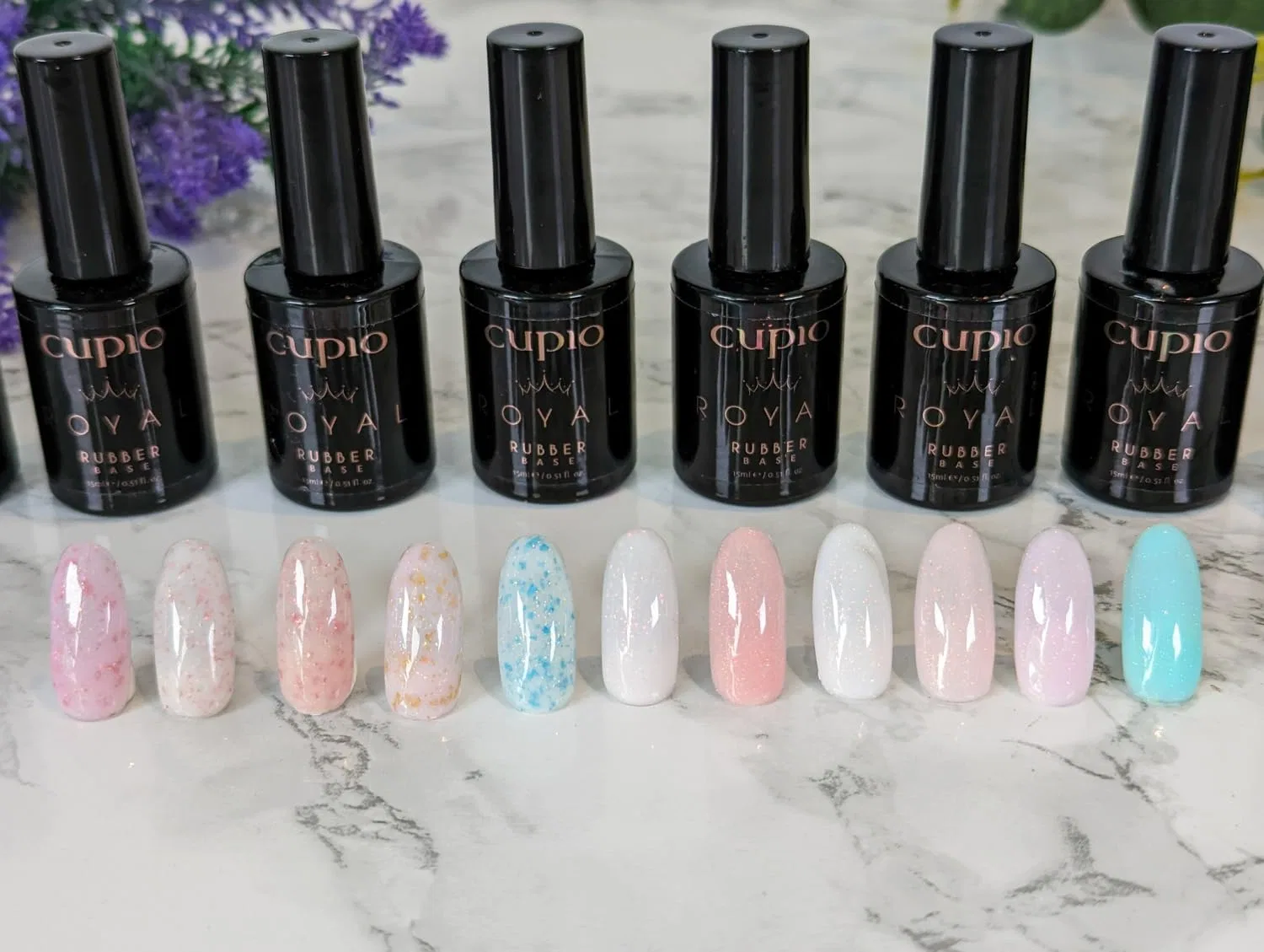 Каучуковая база Royal Collection Crown Gel Polish (15 мл) Cupio — фото 3