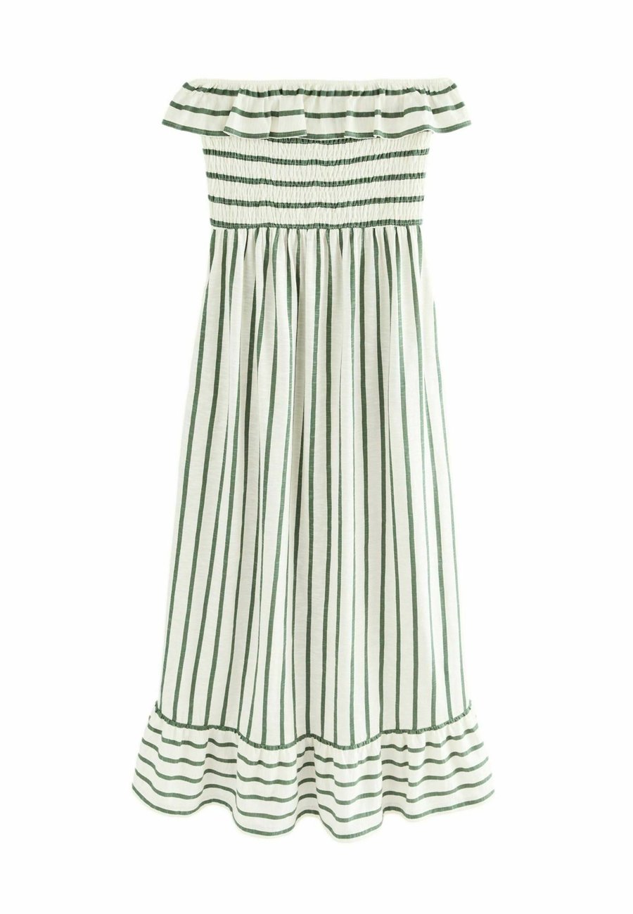 

Платье Next PETITE FIT , Green Ecru/Beige