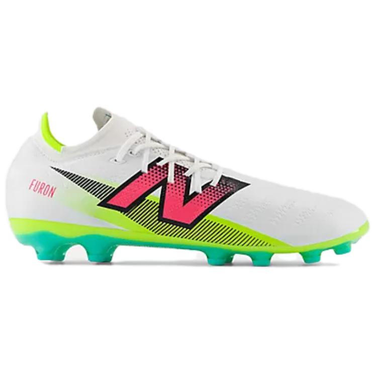 AG Artificial Ground Футболка Unisex Белый Зеленый New Balance, White/Green — фото 2