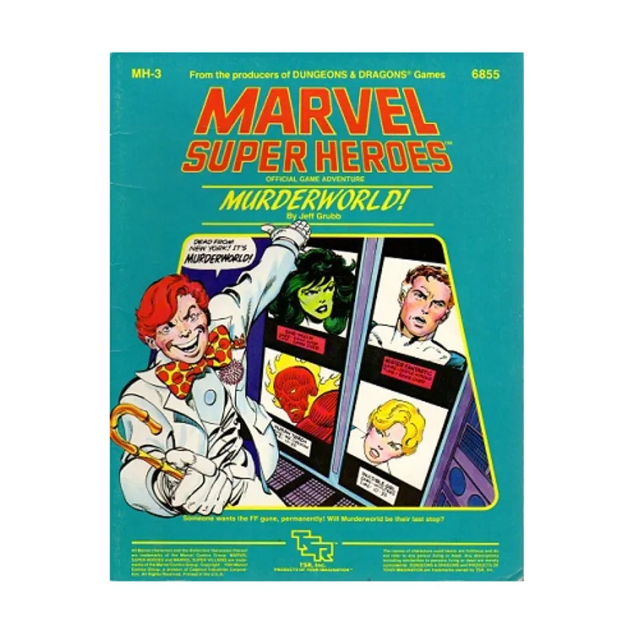 

Модуль Murderworld!, Marvel Super Heroes (TSR)