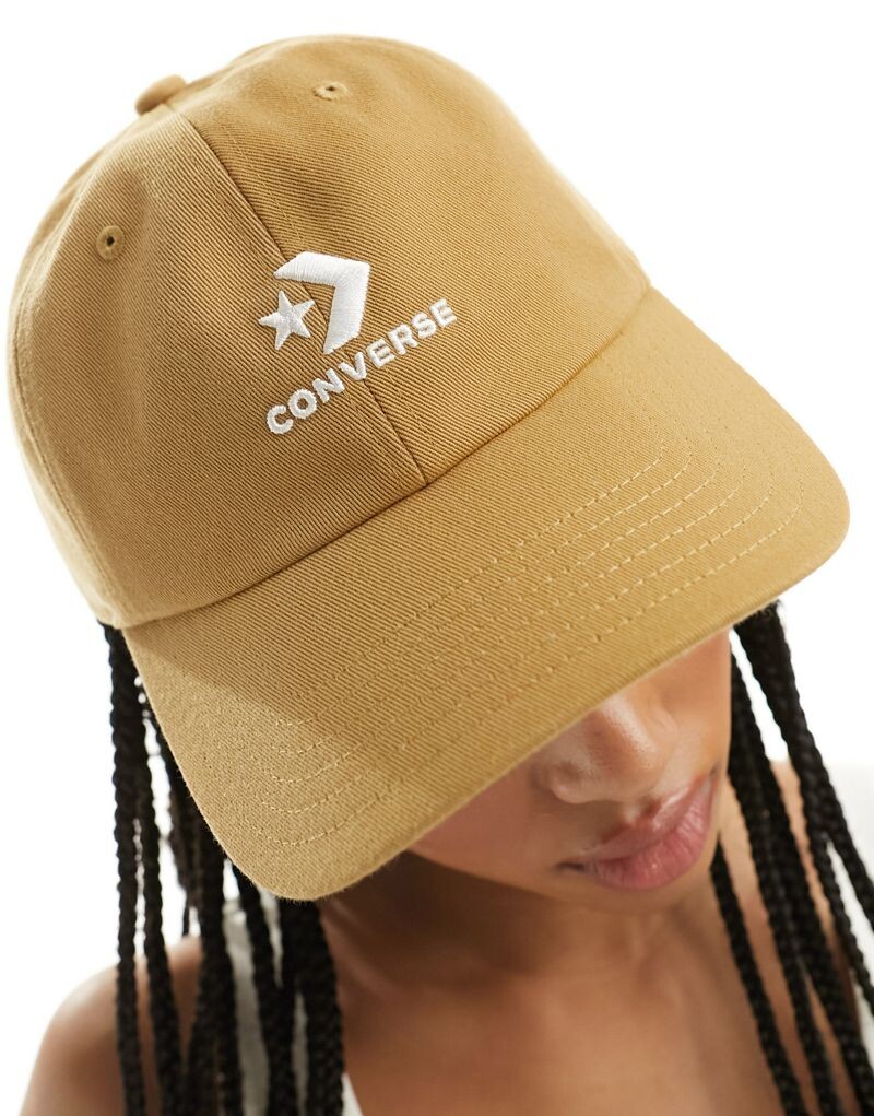 

Белая бейсболка Converse Lockup SC