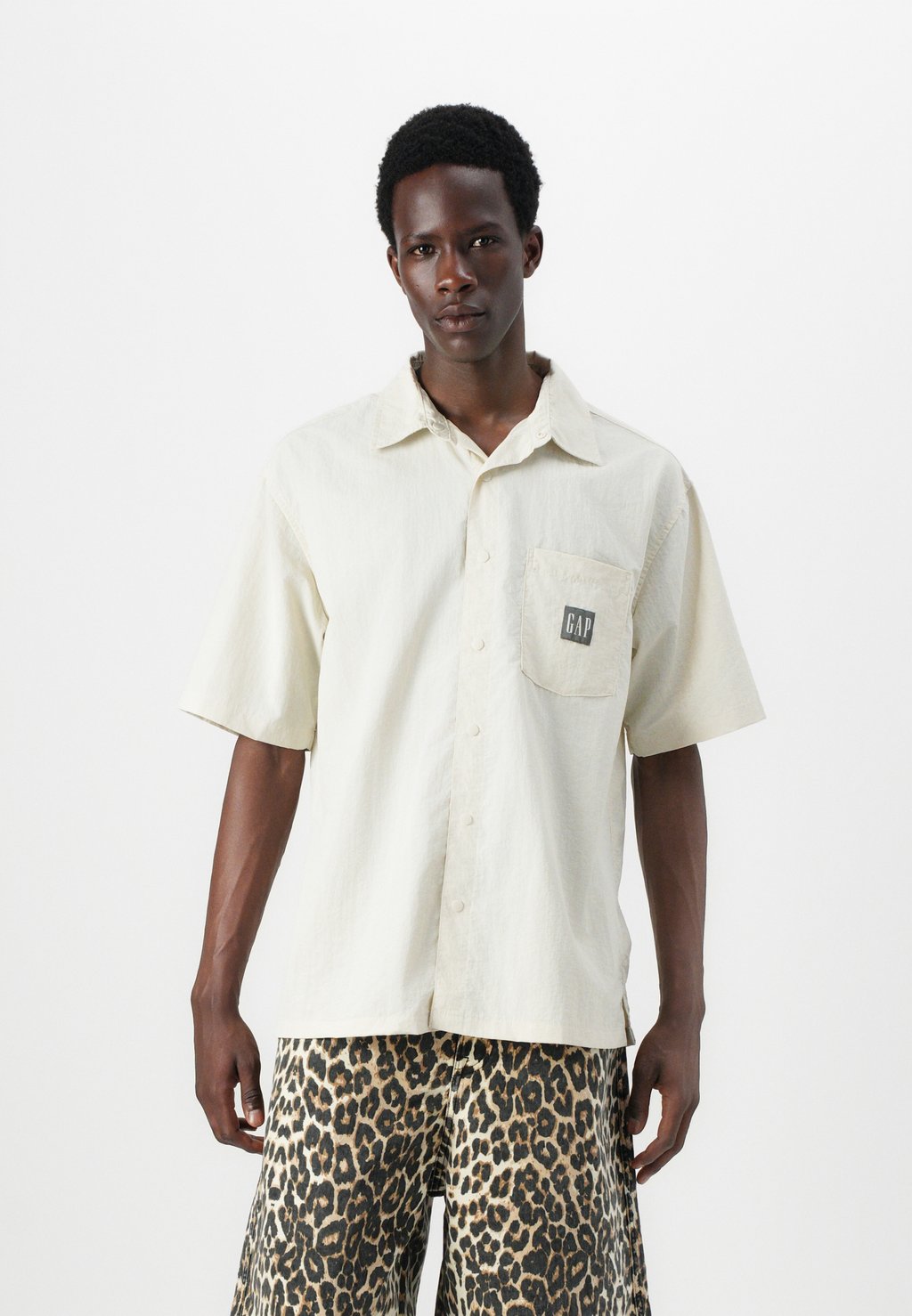 

Рубашка SNAP SHIRT GAP, бежевый