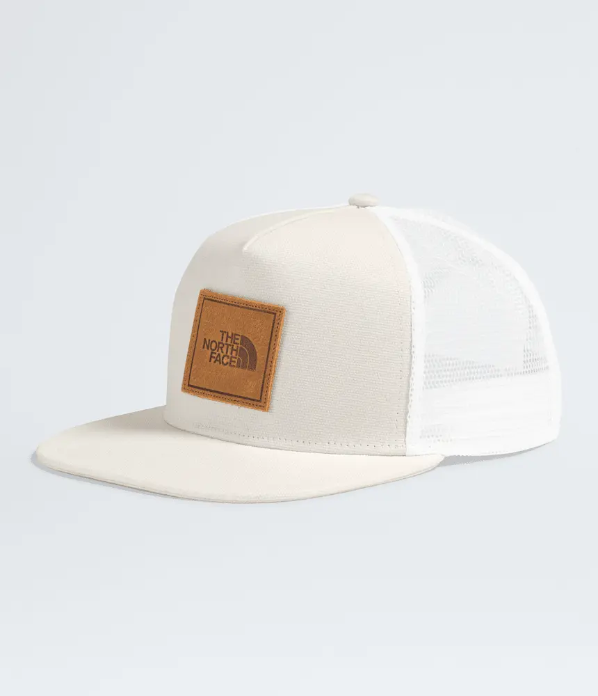

Кепка дальнобойщика Half Dome The North Face, White Dune/Leather Patch