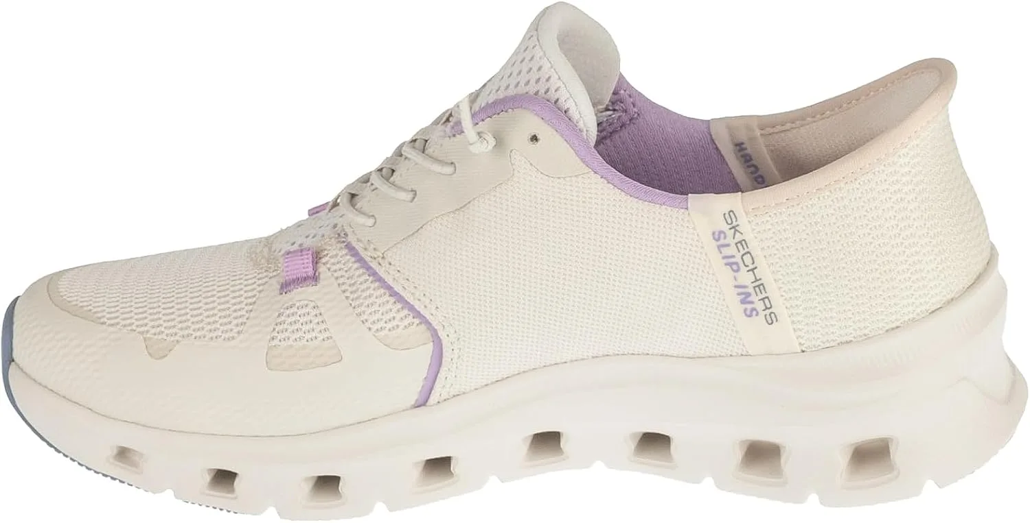 Мужские кроссовки Skechers Glide-Step Pro без шнурков, белый/синий/фиолетовый/серый/кремовый — фото 3