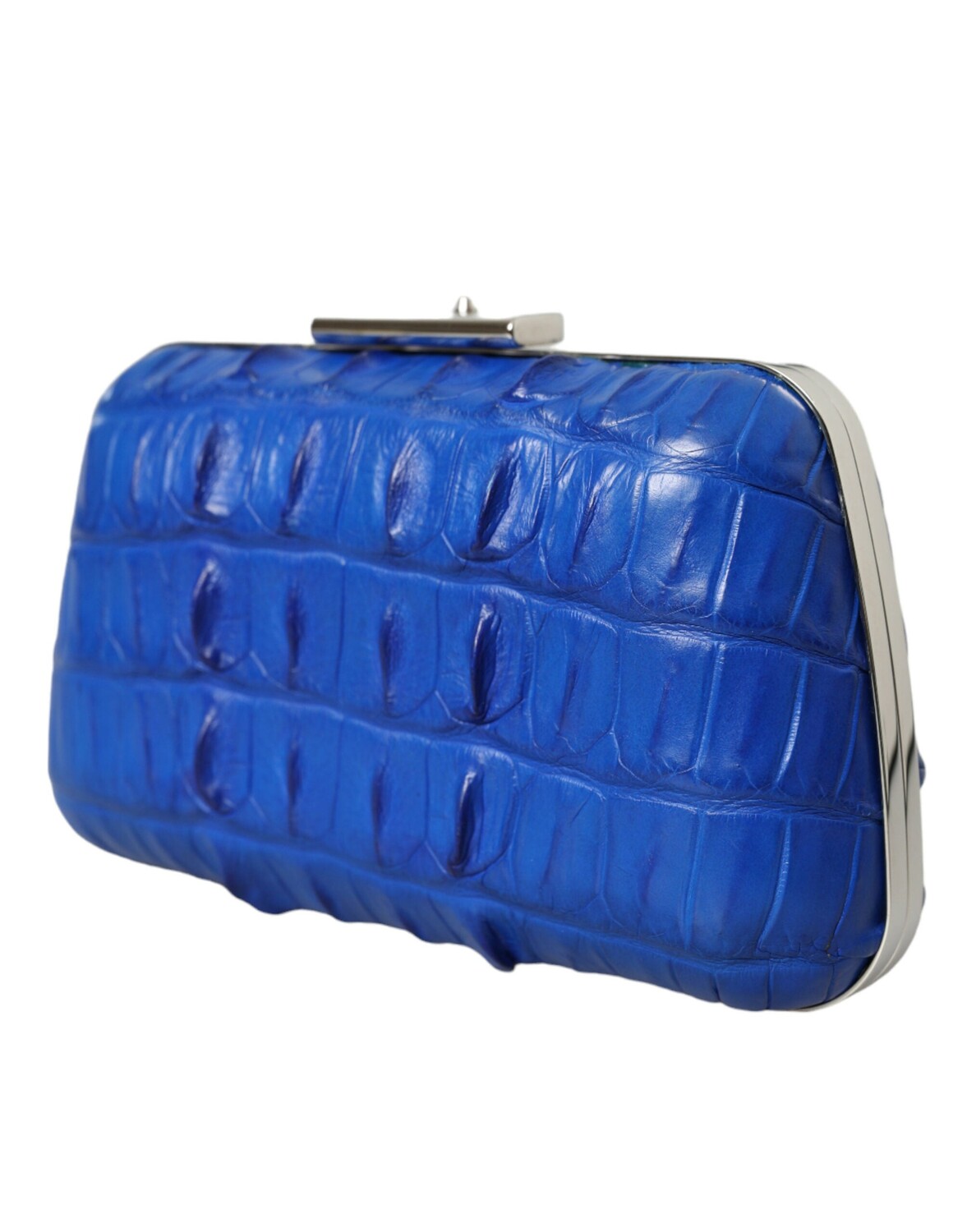 

Женский клатч Balenciaga Electric из крокодиловой кожи, синий