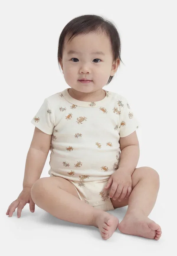 Боди с коротким рукавом Joha, светло-бежевый