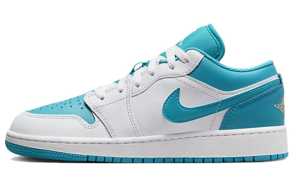 

Jordan 1 Low Aquatone (GS), Серый, Jordan 1 Low Aquatone (GS)