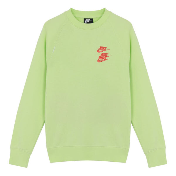 

Толстовка Men's Nike Embroidered Logo Round Neck Pullover Green, зеленый