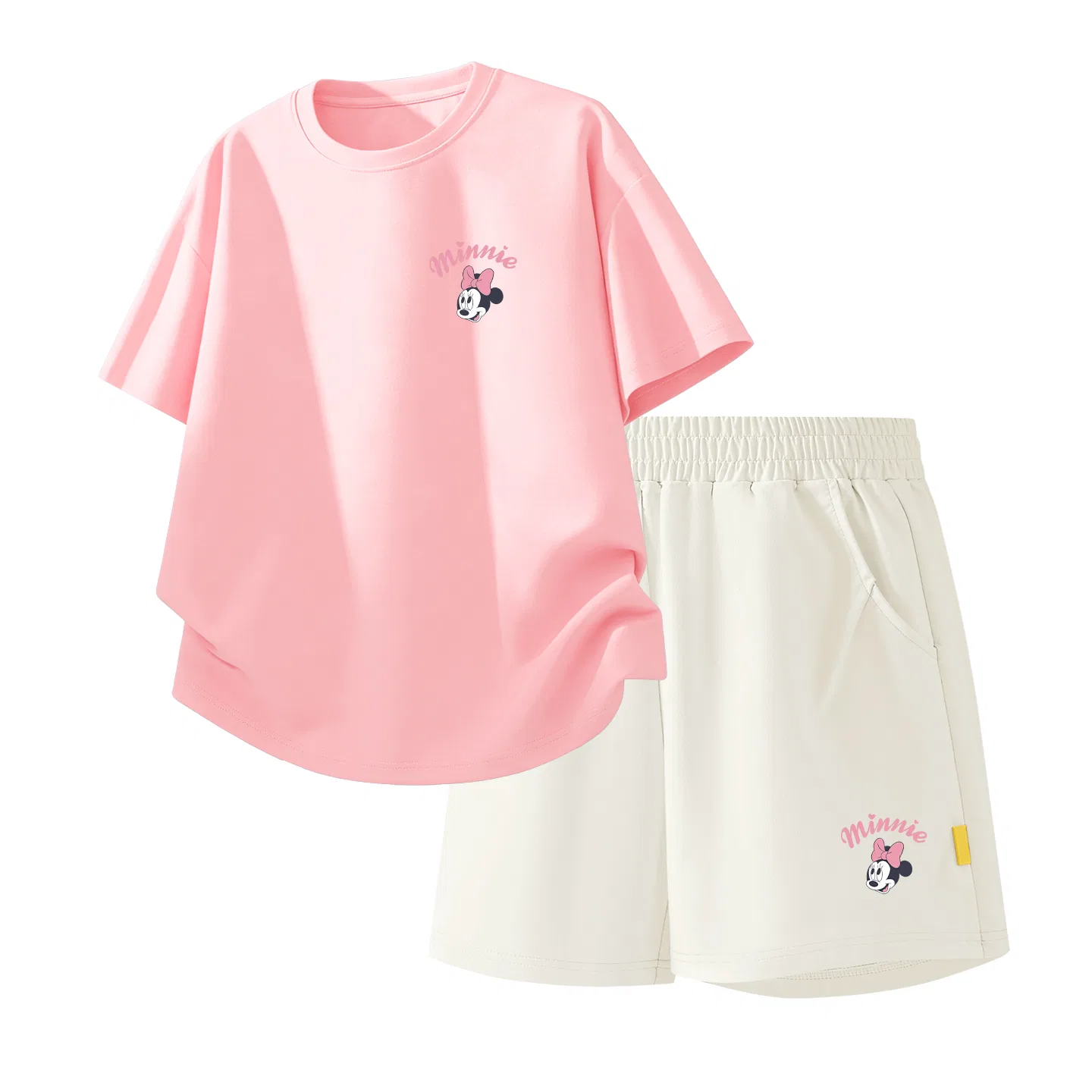 Детский спортивный костюм Casual Sportswear 2 Piece Set Disney, Di Lifting K Pink+Di Lifting K_Bottom Right Mist White
