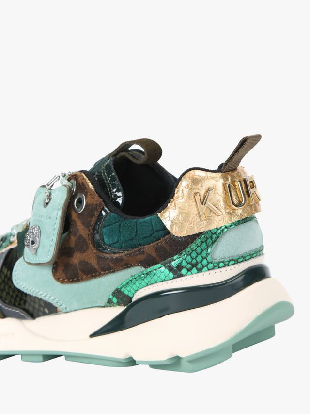 Кроссовки Kurt Runner Kurt Geiger London, Green/Multi — фото 3
