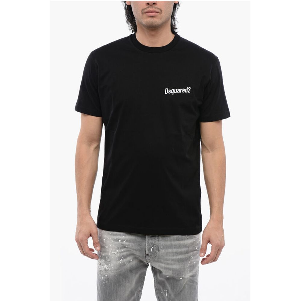 

Футболка с графическим принтом и классным кроем Dsquared2, Black