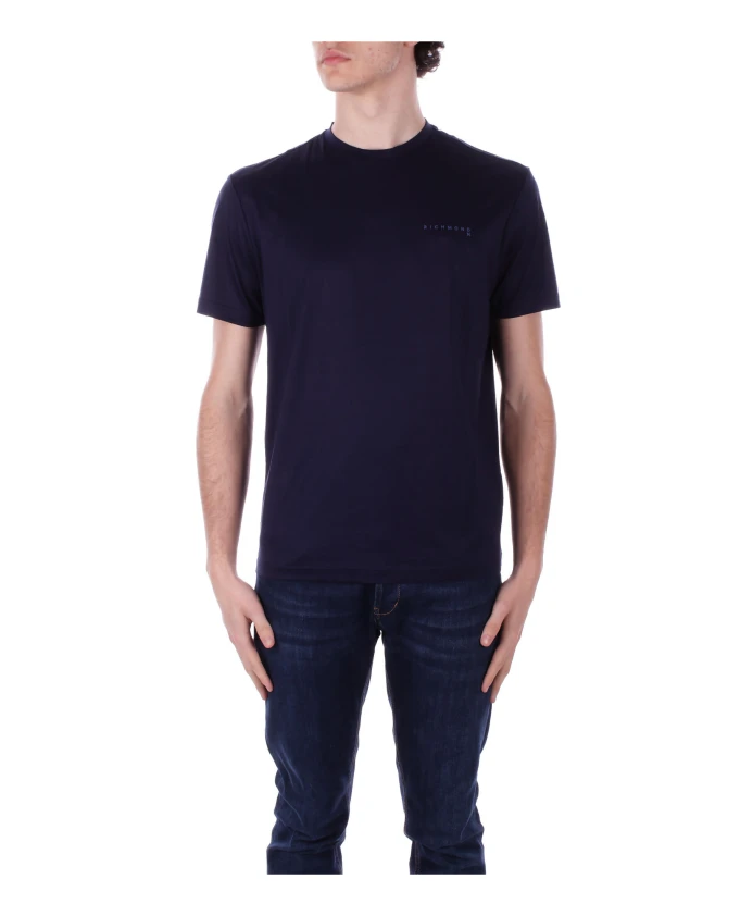 

Футболки и поло с логотипом на передней части John Richmond, синий