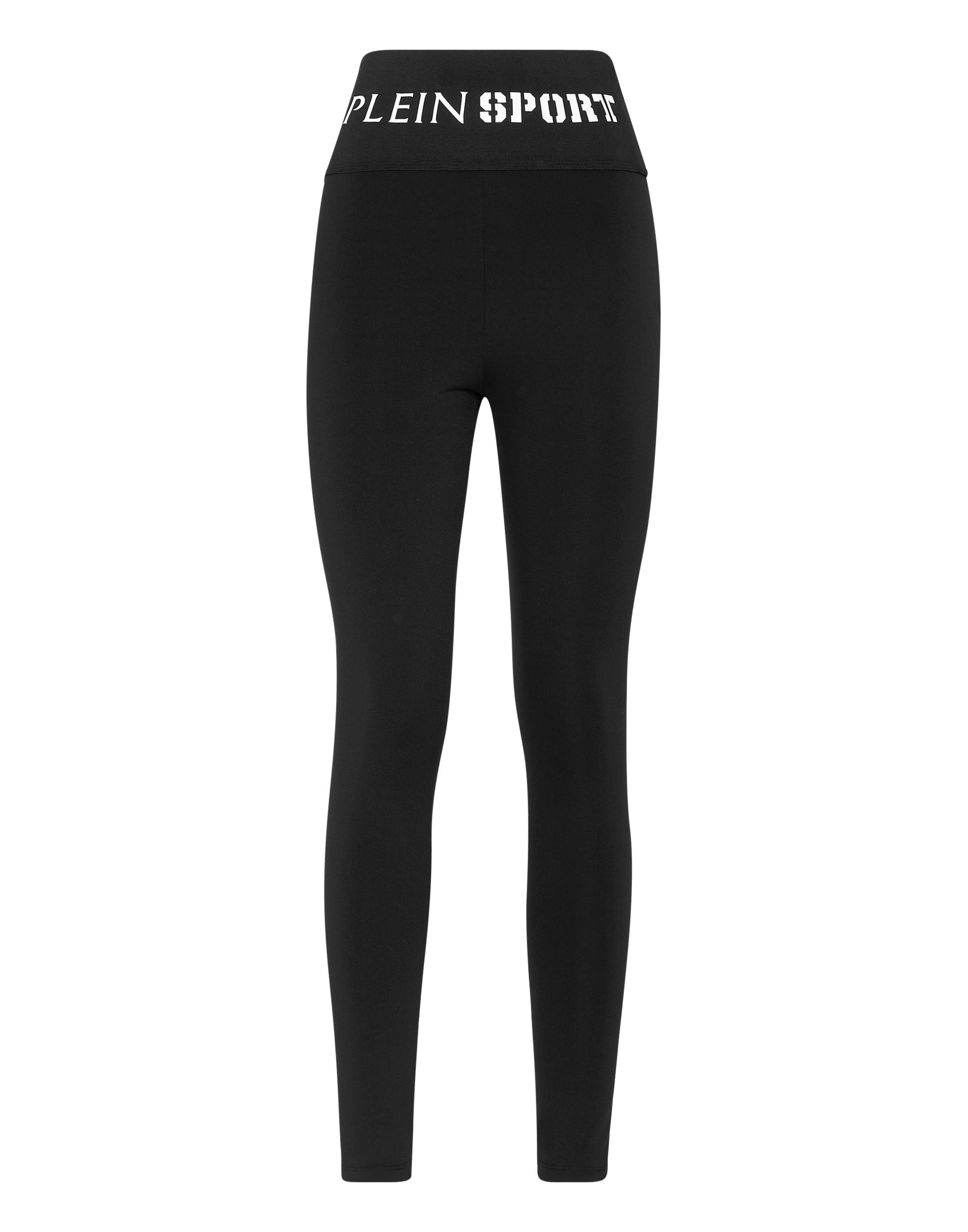 

Леггинсы для бега Baroque Tiger PLEIN SPORT, черный