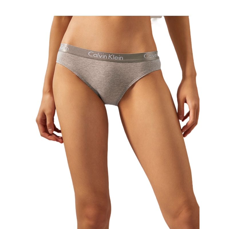 CALVIN KLEIN Женские Трусы 3 Штуки, Q7Z-Космический Черный/Светло-Серый/Нежно-Розовый — фото 3