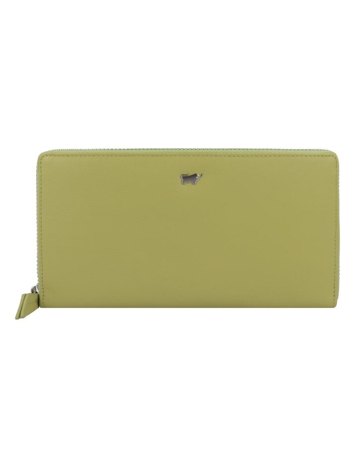 

Кошелек Braun Büffel Joy RFID Schutz Leder 19 cm, цвет lemongrass