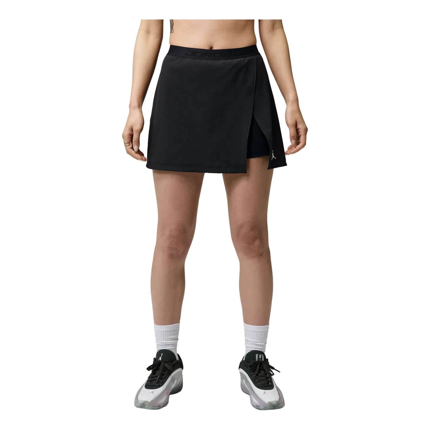 Юбка Jordan Sports Essentials Dri-FIT 'Черно-белая' IH4566-010