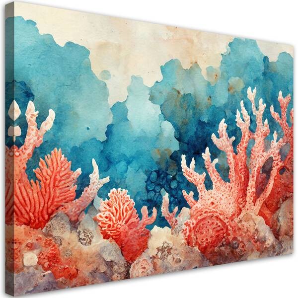 

Картина арт-принт KUNSTLOFT Ocean Echoes 5, синий