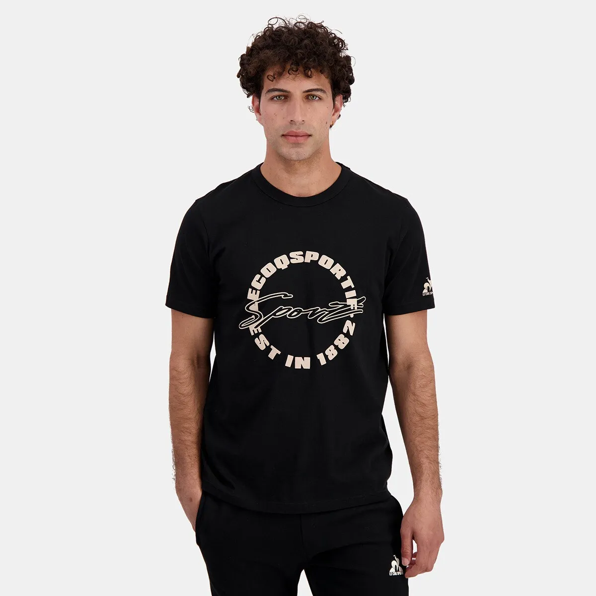 

Мужская футболка CONTEMPORAIN Tee SS Nº1 M Le Coq Sportif, чёрный