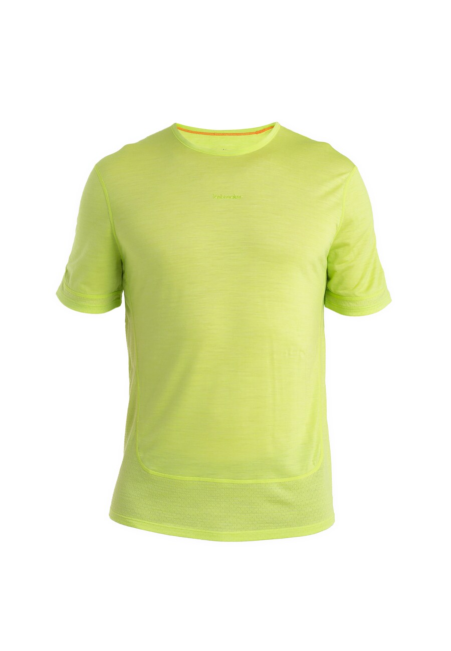 

Классическая футболка ICEBREAKER Shirt Energy Wind, цвет mottled green
