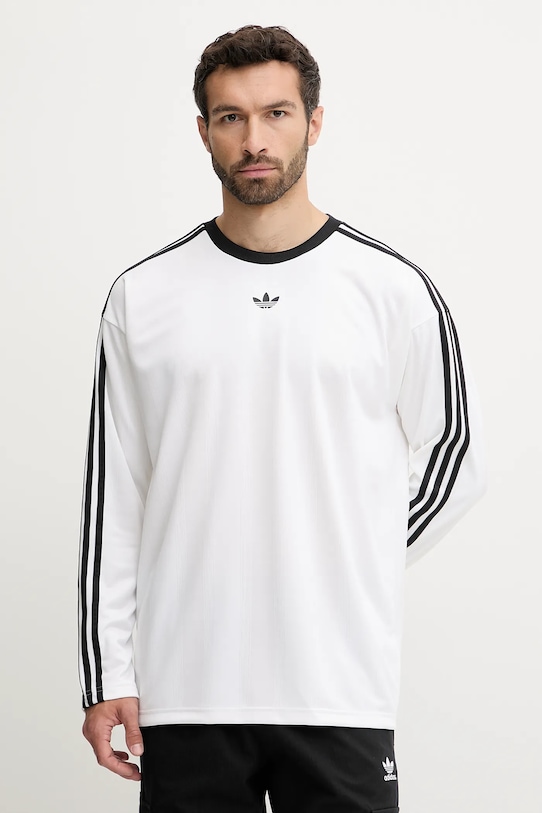 

Лонгслив Джак Джерси Ls Adidas Originals, белый