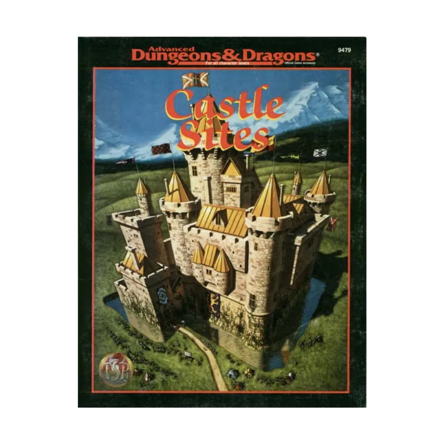 

Castle Sites, Advanced Dungeons & Dragons (2nd Edition) - Sourcebooks, мягкая обложка