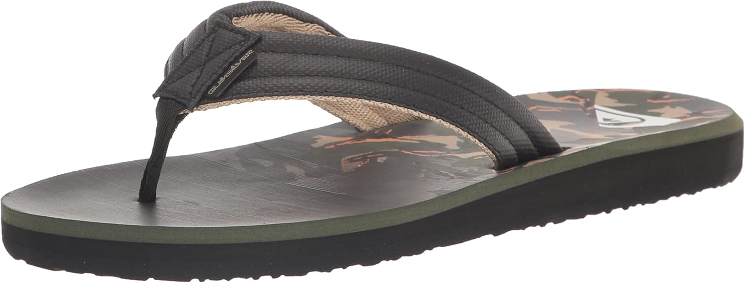 

Мужские шлепанцы Quiksilver Carver с принтом, зеленый