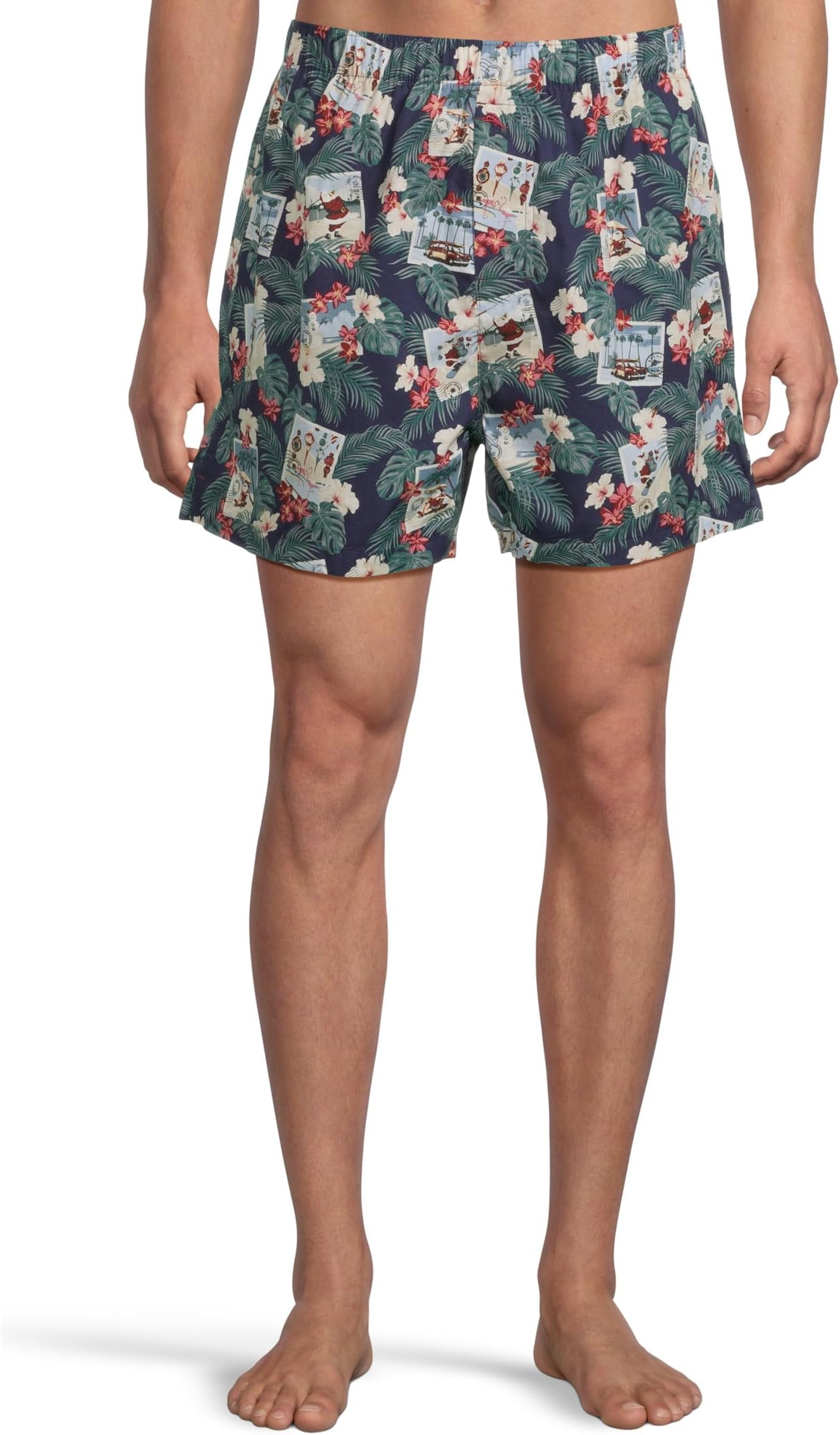 

Мужские тканые боксеры Tommy Bahama, Navy Ground Floral