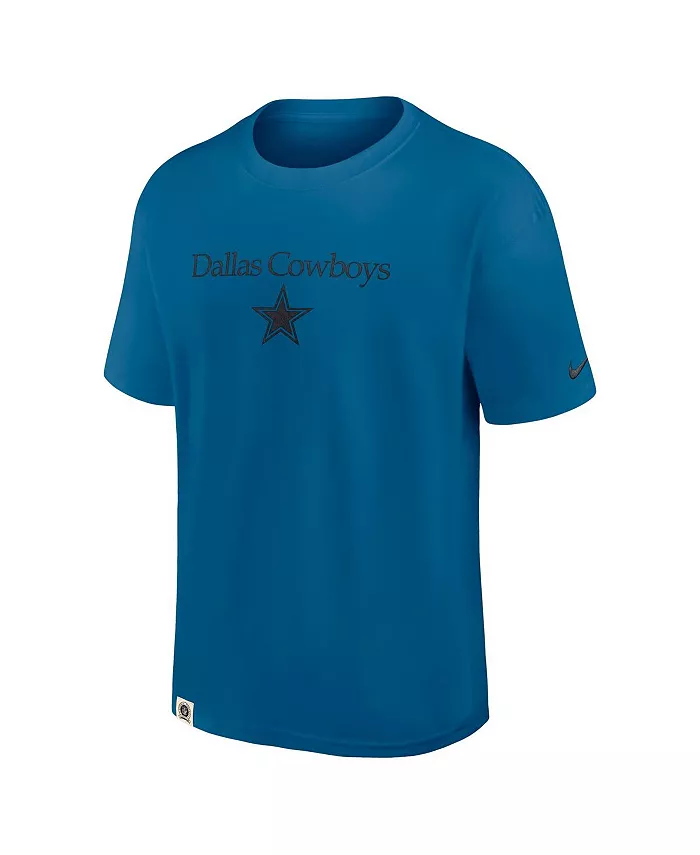 Мужская футболка Dallas Cowboys Glory Max90 синего цвета Nike — фото 2