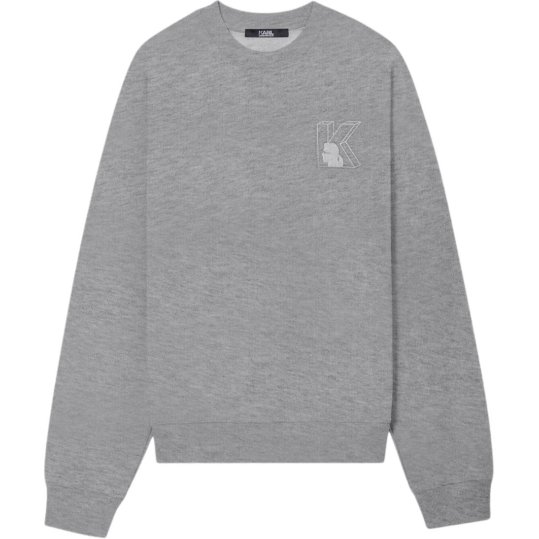 

Свитшот KARL LAGERFELD мужской KARL LAGERFELD / Karl Lagerfeld Jeans, серый