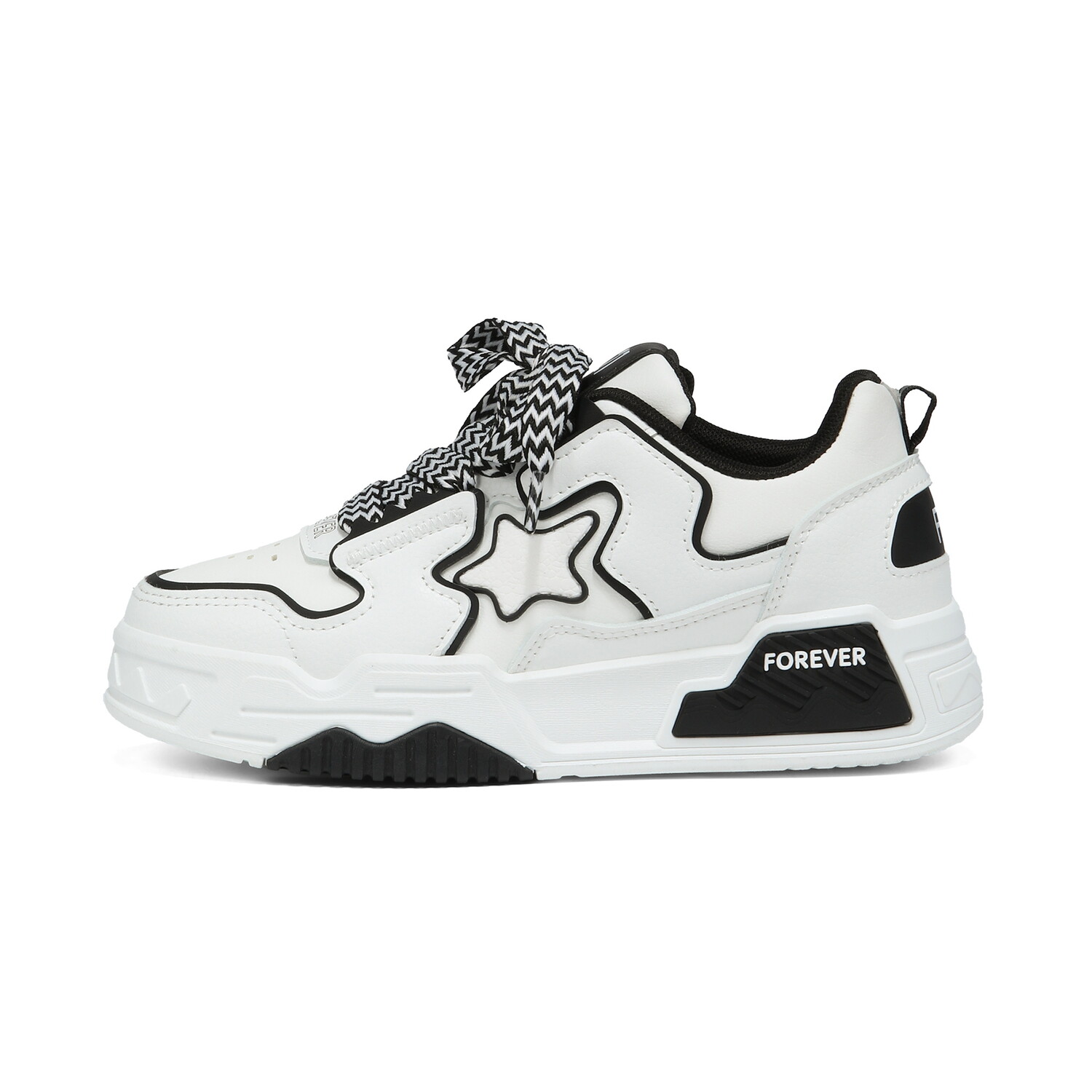 

Кеды, обувь для скейтборда унисекс с низким верхом Forever 21, цвет White Gray