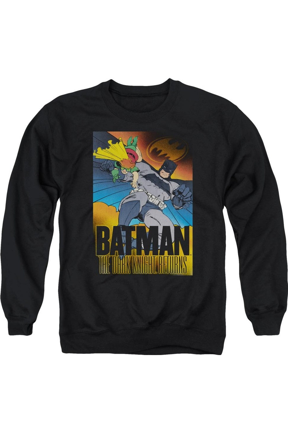 

Толстовка Batman Dk Returns для взрослых с круглым вырезом Gildan, черный